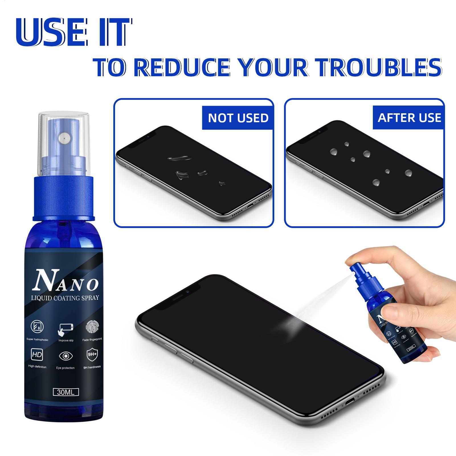 Liquid Screen Protector Spray  - Oleophobic Coating Spray avis et prix